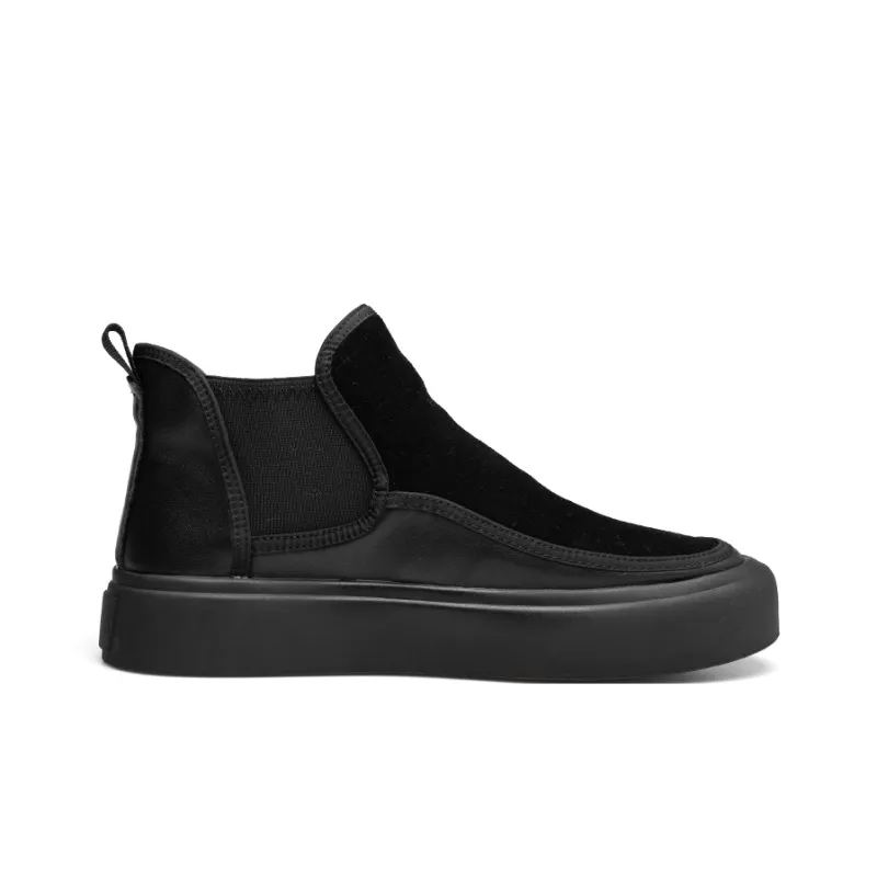 PARDASAUL Chelsea Boots Men Frosted Black/Nappa Black-11