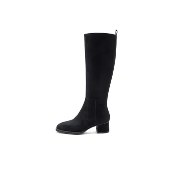 NINE WEST Knee-high Boots 4.7cm Women's Black