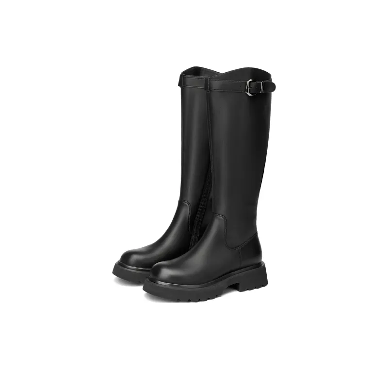 GEMEIQ Knee high Boots 4cm Women's-12