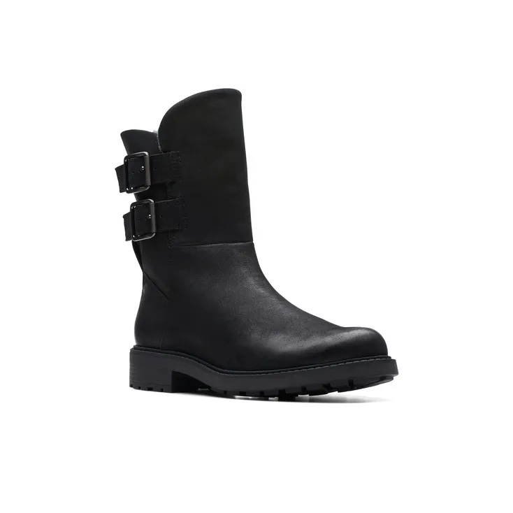 Clarks Ankle Boots Women's Black-2