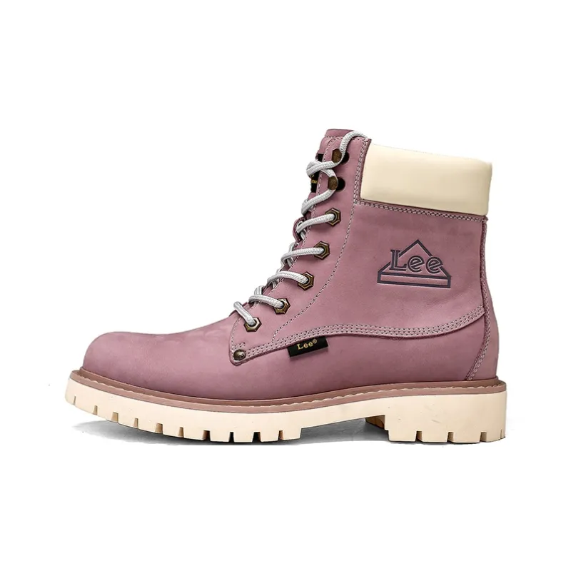 Lee Yellow Boots Short Martin Boot Unisex-15