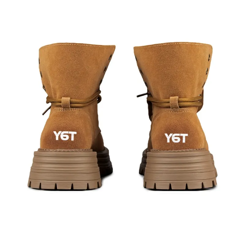 Y6T Ankle Boots Women's Camel/Beige-3