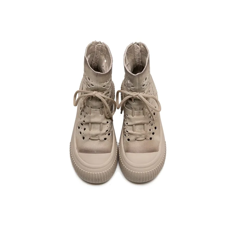 Jay Ankle Boots Women's Brown/Beige/Gray-7