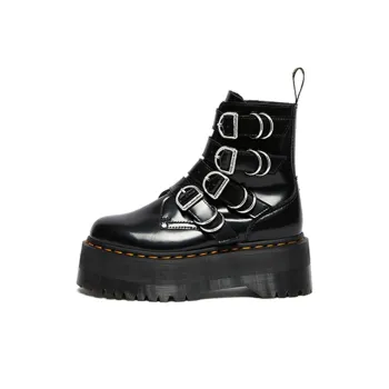 Dr.Martens Jadon Max Hdw 4 Strap Boot Black Women's
