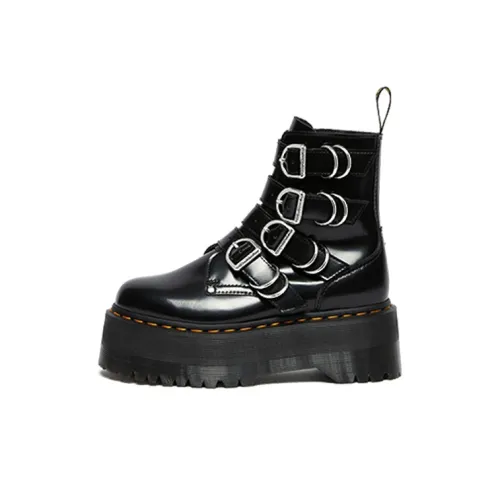 Dr.Martens Jadon Max Hdw 4 Strap Boot Black Women's
