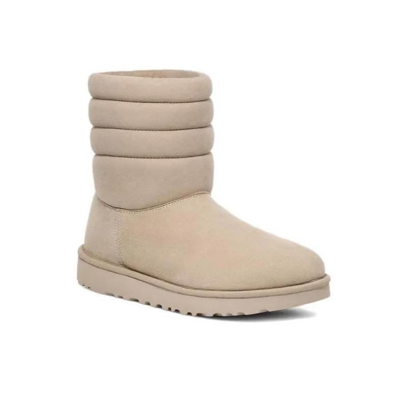 STAMPD x UGG Short Snow Boots Men's Oil Gray-2