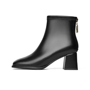 JOSINY Ankle Boots Women's Black/Ecru/Khaki