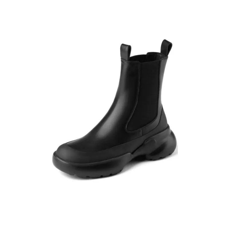 73Hours Lightweight Bounce Short Chelsea Boots Women's Black-1