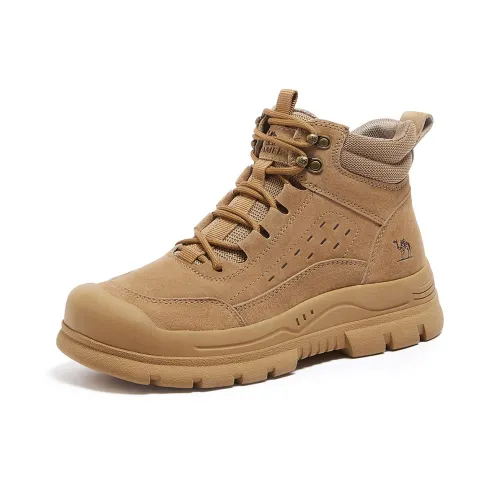 CAMEL Short Martin Boot Women's Yellow