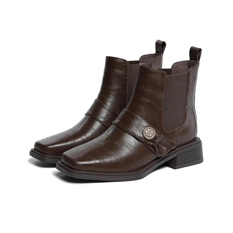 ST&SAT Short Chelsea Boots 3.5CM Women's-7