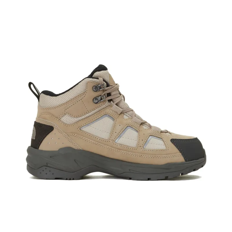THE NORTH FACE STORMBREAK WG Anti Slip Wear Resistant Mid Top Hiking Shoes Men's Dark Beige-1