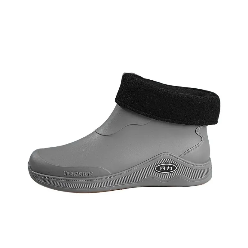Warrior Warm Water-Resistant Slip-Resistant Rain Boots Men's-6