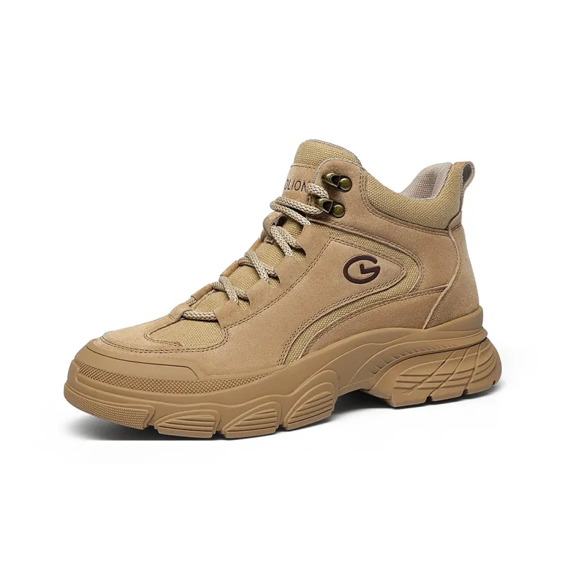 GOLDLION Abrasion Resistant Height Increasing Outdoor Boots Women's-1