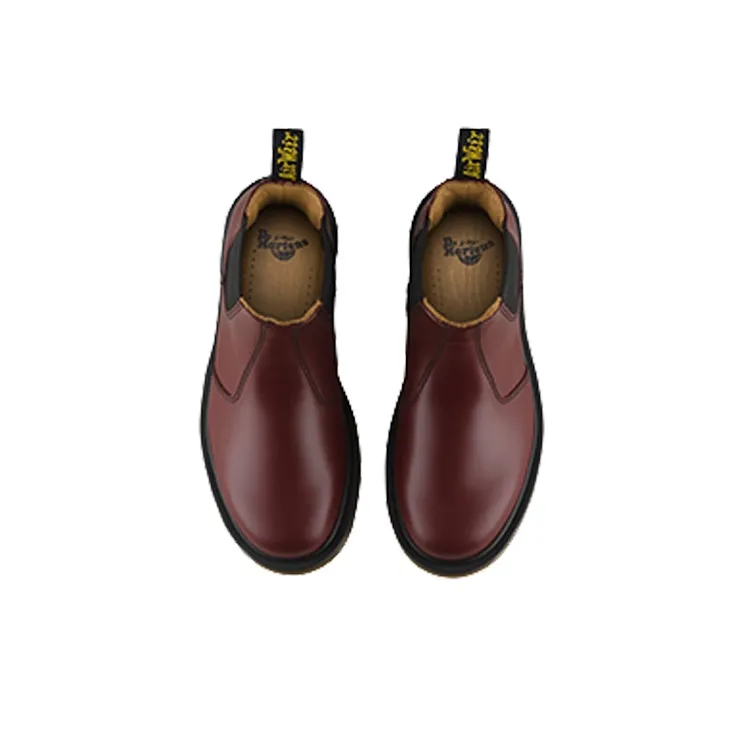 Dr.Martens 2976 Smooth Chelsea Boots 'Cherry Red'-1