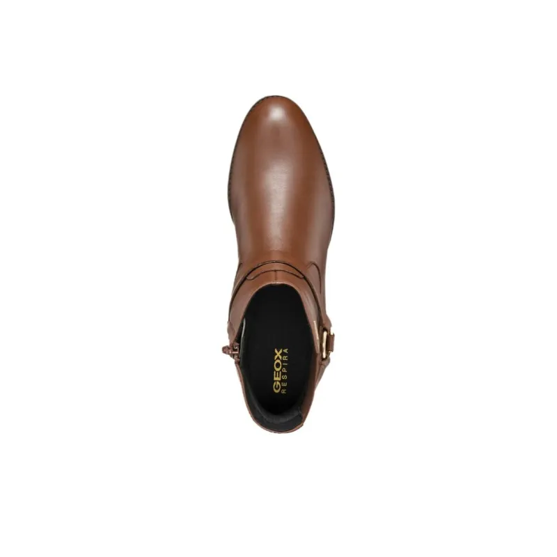 GEOX Felicity ABX Ankle Boots 3.5cm Women's Brown-4