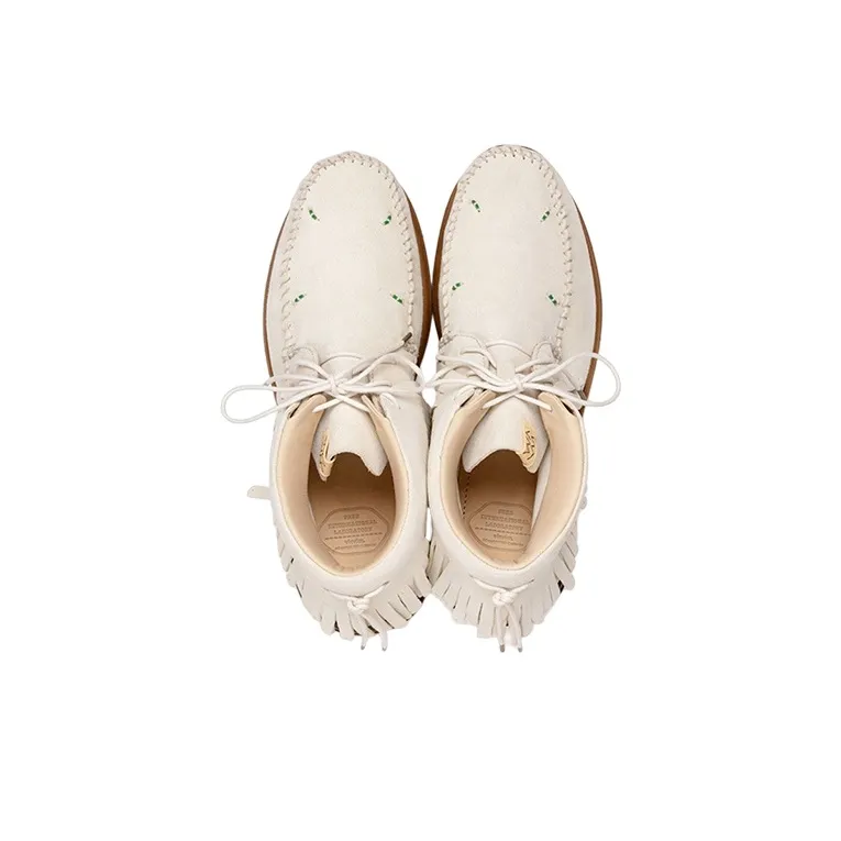 Visvim Fringed Leather Loafers-1