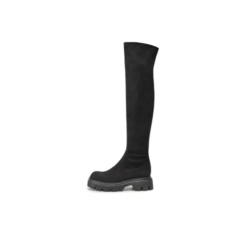 Staccato Nightfall Agent Over the knee Boots Women's Elegant Black