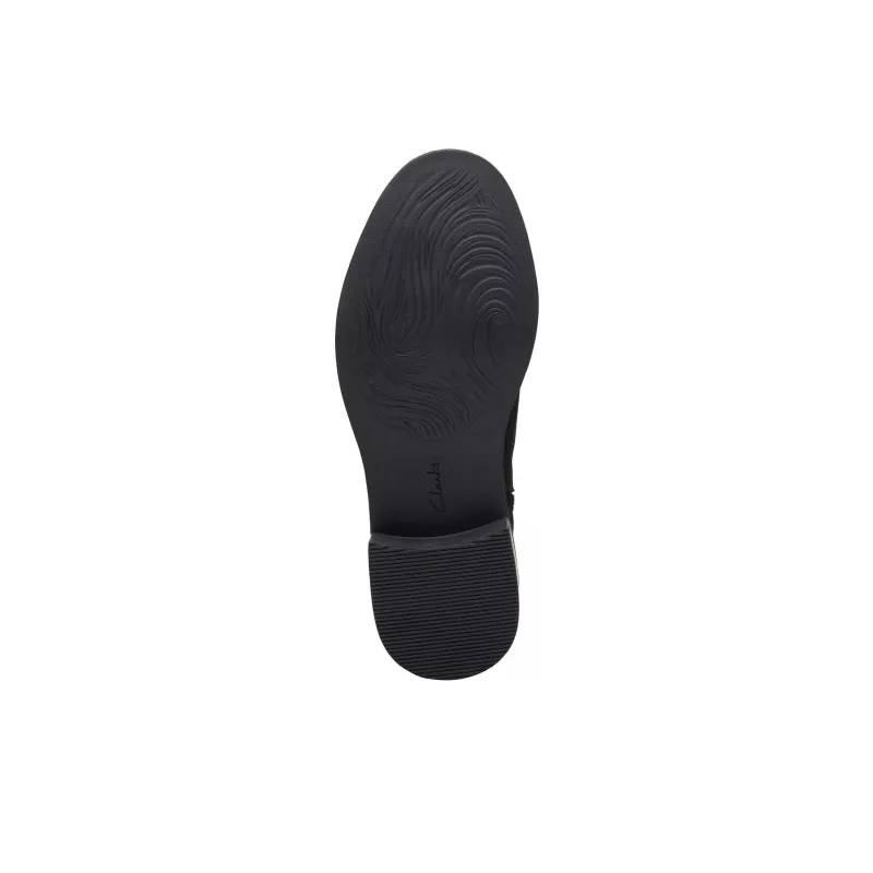 Clarks Knee-high Boots Women's Black-4