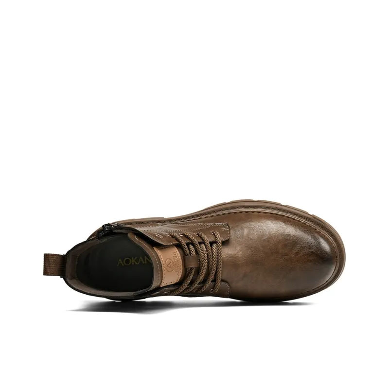 AOKANG Trend Series Short Martin Boot 2.5cm Men's-5