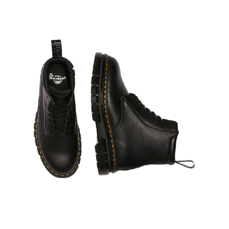 Dr. Martens Rikard Lunar Leather Platform Boot Black-2
