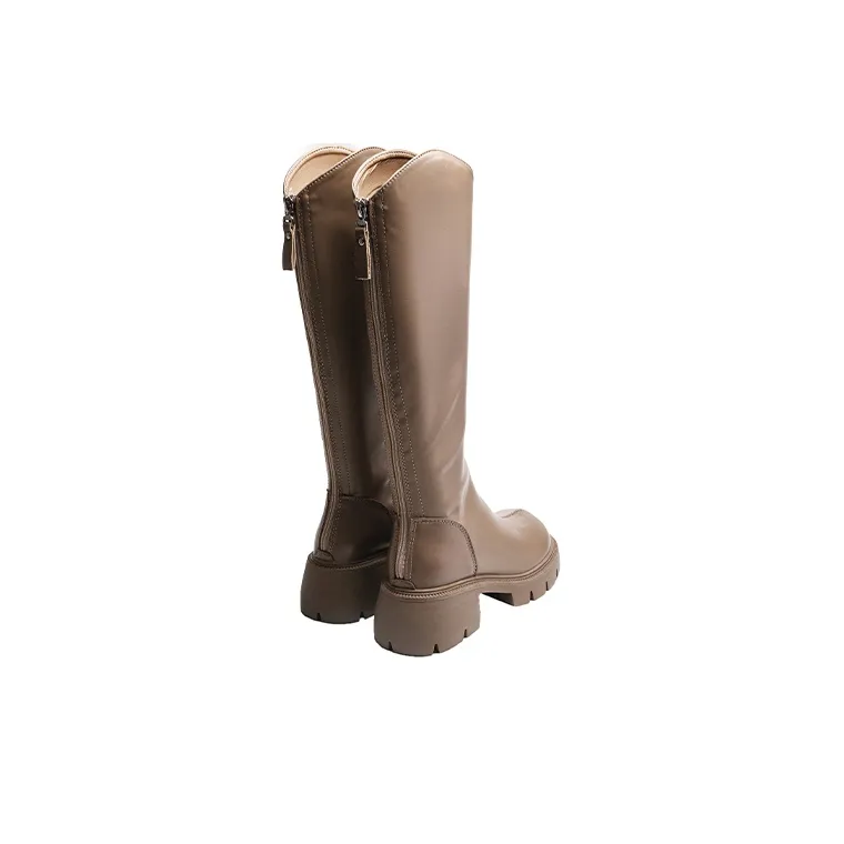 GRACEGIFT Knee-high Boots 5.5cm Women's-7