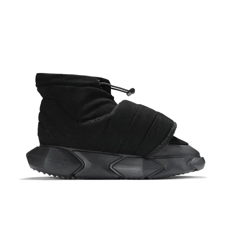 NORVINCY Warm Wear-Resistant Slip-Resistant Coverage Short Mid-Calf Snow Boots Unisex-1