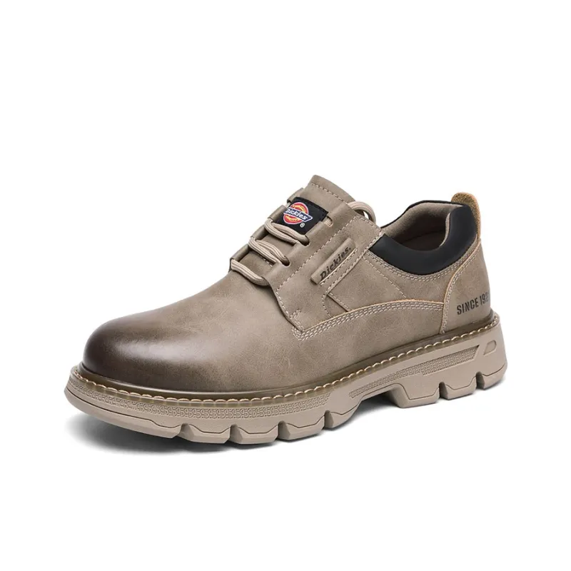 Dickies Vintage Low Top Casual Waterproof And Wear resistant Ankle Length Outdoor Boots Men's Khaki-1