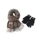 Scarf+Black Thermal Glove
