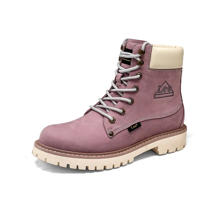 Lee Yellow Boots Short Martin Boot Unisex-16