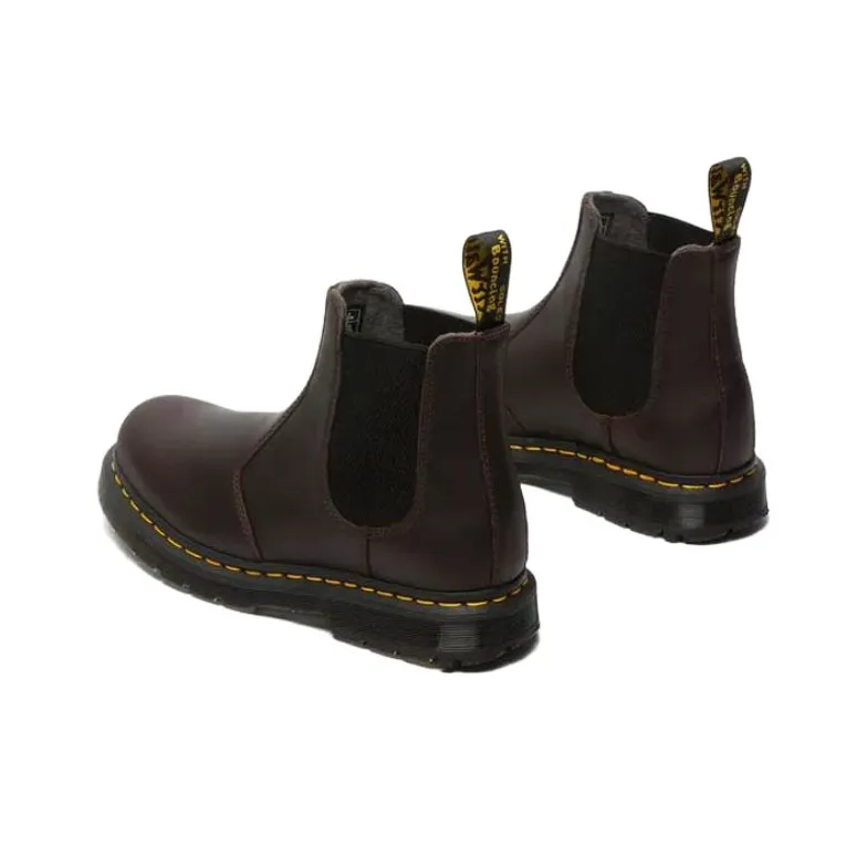 Dr.Martens 2976 Wintergrip Ankle-Length Chelsea Boots Men's Red Brown-3