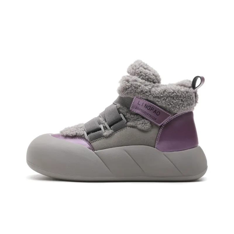 LINGPAO Short Snow Boots Women's-3