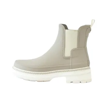 HUNTER Short Chelsea Boots Women's Light Brown