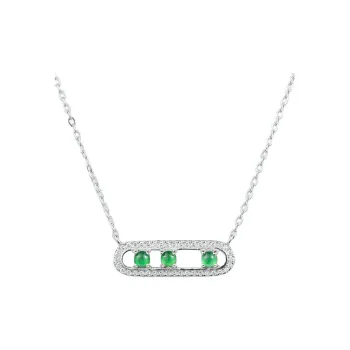 Oriental Jade Ice Glutinous Jadeite Necklaces Women's