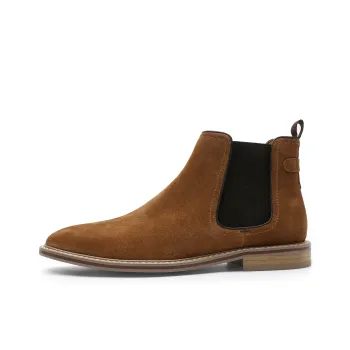 Desai Desai Ankle Length Chelsea Boots Men's Rusty Red