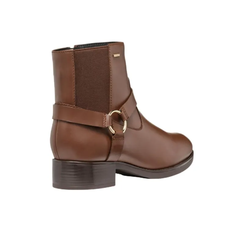 GEOX Felicity ABX Ankle Boots 3.5cm Women's Brown-2