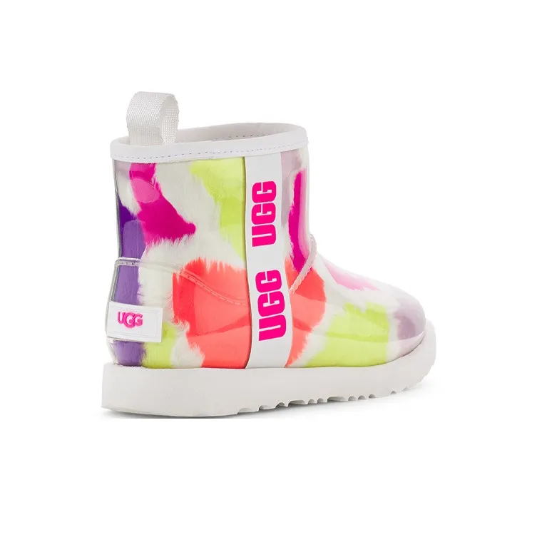UGG Classic Clear Mini Party Spots Boot 'White' Women's-3