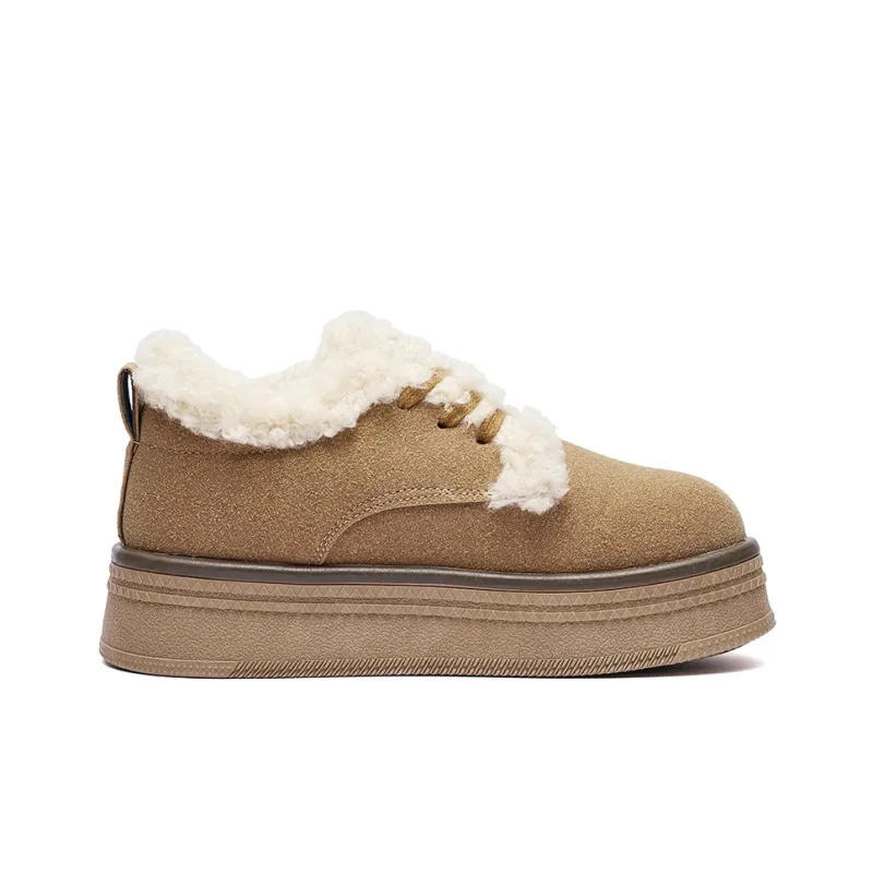 MEXICAN Warm And Wear Resistant Ankle Length Snow Boots Women's-8