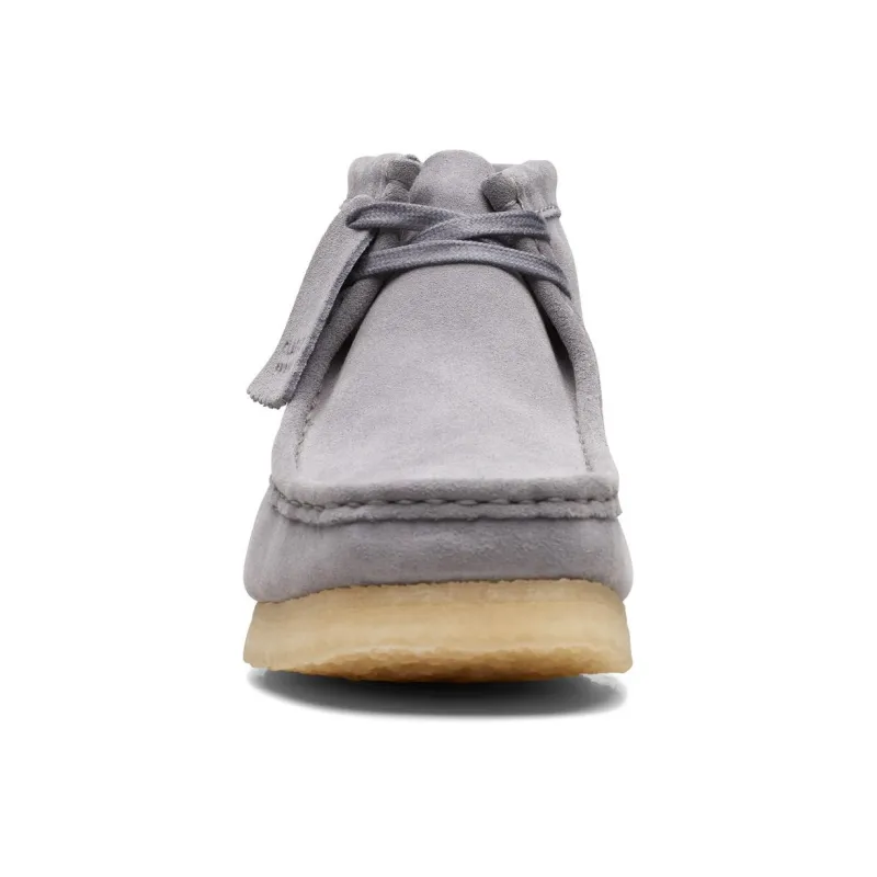 Clarks Originals Wallabee Boot Grey Suede-4