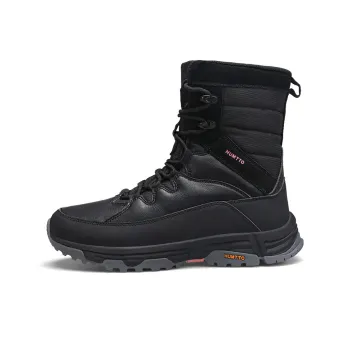 HUMTTO Crew Outdoor Snow Boots Women's Black