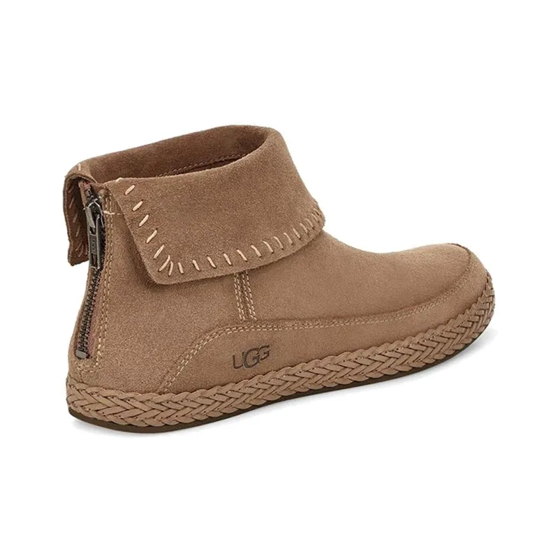 UGG Kavar Varney Fleece Lined Snow Boots Dark Brown Women's-3