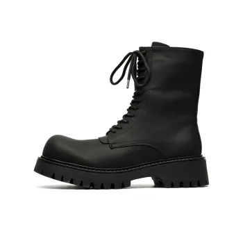 Dounkol Smart And Cool Knee-high Boots 5cm Unisex Black