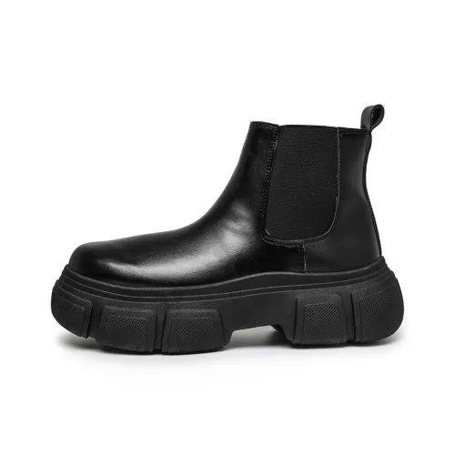 GAISIMA Short Chelsea Boots Men's Black