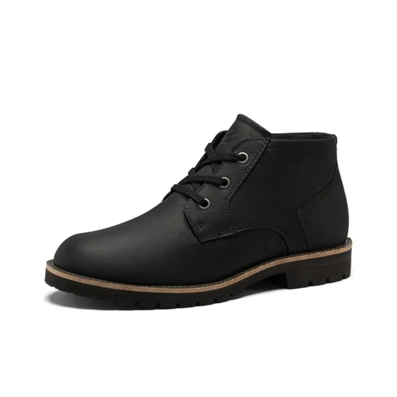 Ecco Ankle Length Martin Boot Men's Black-1