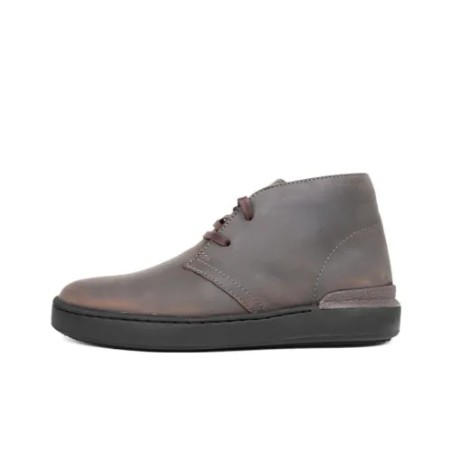 Clarks Ankle Boots Men Gray