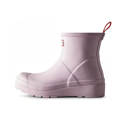 Slip Waterproof And Wear-resistant Rain Boots Women's Light Purple