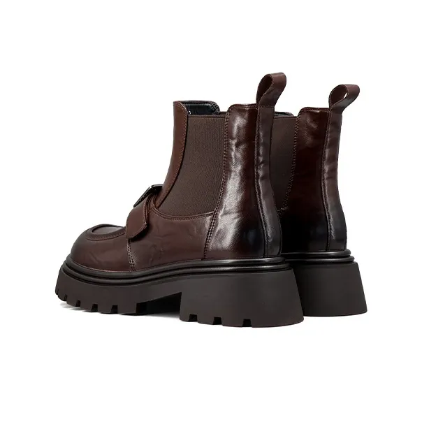 ZSBELLA Ankle Boots Women's Black/Brown-9