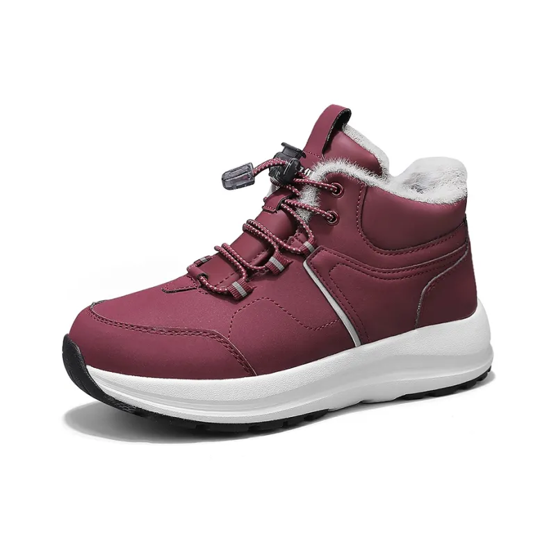 ZULIZ Warm Wear-Resistant Slip-Resistant Coverage Short Snow Boots Unisex-7