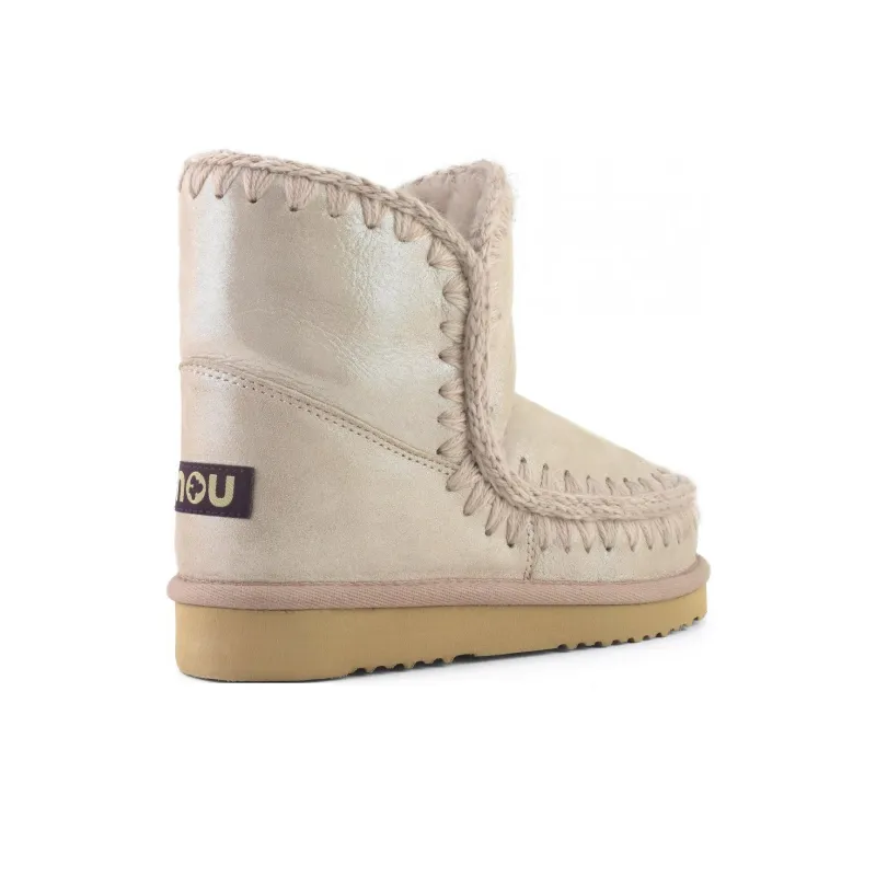 MOU Eskimo Ankle Boots Women's Beige-3