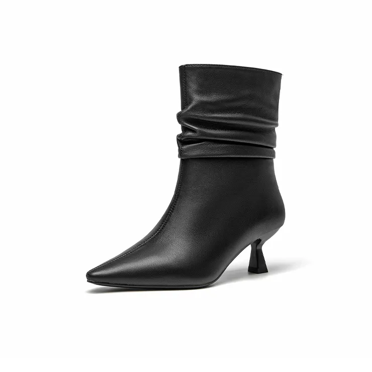 AITA Ankle Boots Women's Khaki/Black-6
