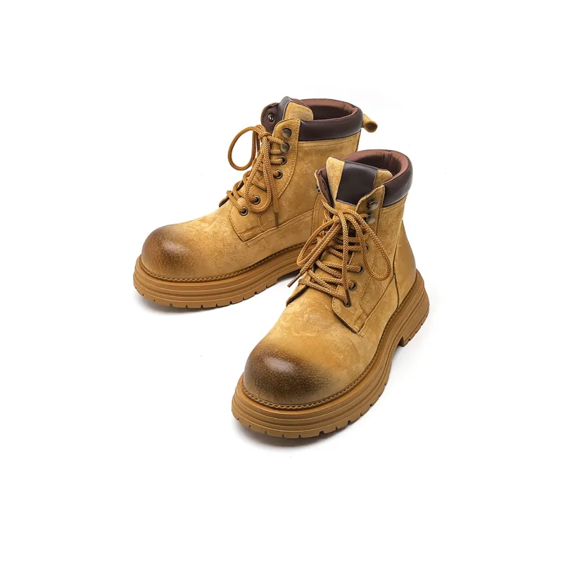 YUZHAOLIN Short Martin Boot Unisex-9